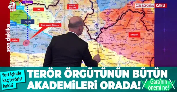 İçişleri Bakanı Süleyman Soylu A Haber'de açıkladı: Gara Harekatı'nın detayları ve Gara'nın önemi