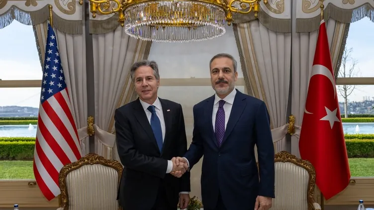 Dışişleri Bakanı Hakan Fidan'dan Blinken görüşmesi sonrası ilk açıklama: Gazze'de derhal ateşkes ilan edilmeli