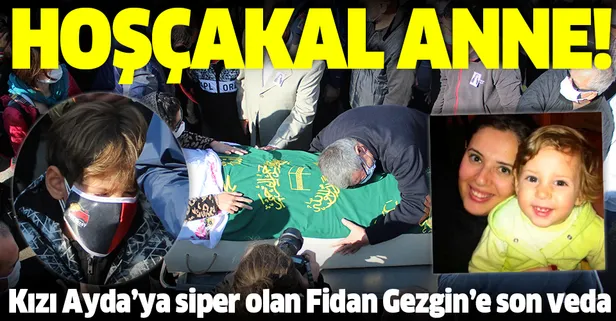 SON DAKİKA: Depremden 91 saat sonra kurtarılan Ayda'nın annesi Fidan Keskin Gezgin'in son yolculuğuna uğurlandı