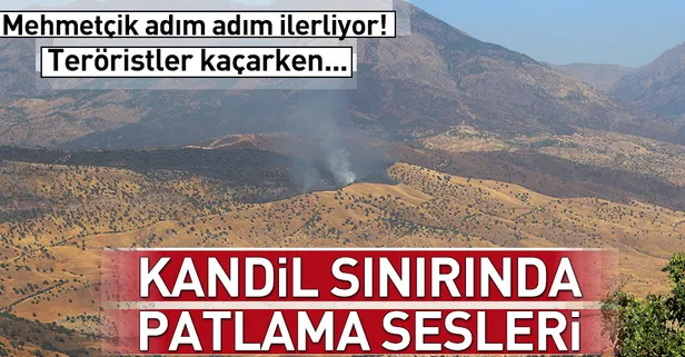 Kandil sınırında patlama sesleri!