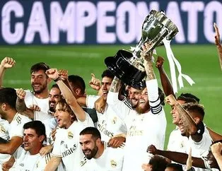 La Liga’da şampiyon Real Madrid!