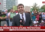 İmamoğlu tatilde işçiler eylemde