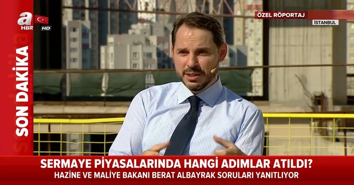 Sermaye piyasalarında hangi adımlar atıldı? Bakan Albayrak canlı yayında anlattı