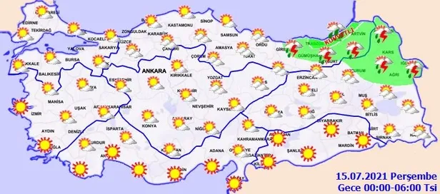 HAVA DURUMU | Meteorolojiden İstanbul için gök gürültülü sağanak uyarısı!-7