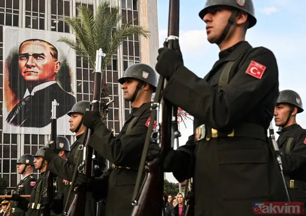Atatürk'ün ebediyete intikalinin 85. yılı! Saygı ve özlemle tüm yurtta anıldı... CHP Taksim'e çelenk götürmeyi unuttu - 31