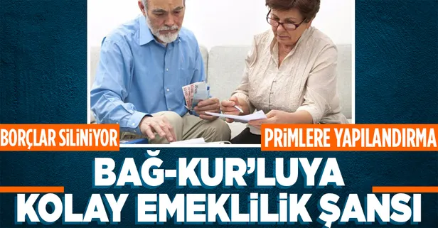 Primler yapılandırılıyor, borçlar siliniyor, avantajlı ihya imkanı... Bağ-Kur'luya kolay emeklilik