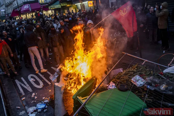Paris'te ölenler PKK'lı çıktı! Atina ve Paris'te terör yandaşları polisle çatıştı... - 12