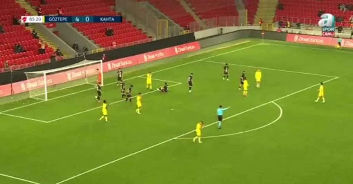 Göztepe 5-0 Kahta 02 Spor | Makana Rudi Baku
