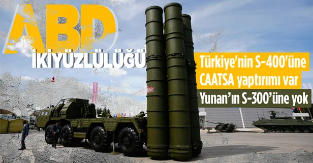 ABD'den iki yüzlü tavır: Türk jetlerine kilit atan S-300'lere CAATSA yok