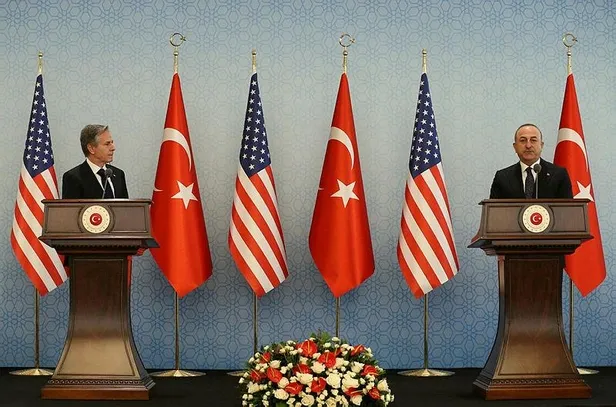 Dışişleri Bakanı Mevlüt Çavuşoğlu'ndan ABD Dışişleri Bakanı Blinken'i kabulünde flaş açıklamalar-2