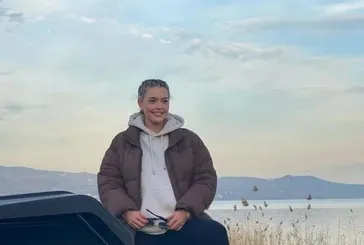 Aycan Yanaç'ın sevgilisi Zeyd gazetecilere tehditler savurdu! Anlamsız tepkiler vererek Yanaç'ı da sinirlendirdi
