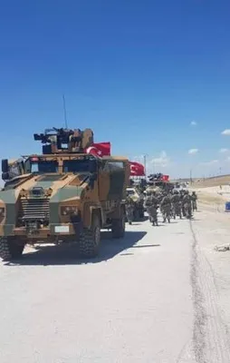 Türk askerleri Münbiç'e girdi