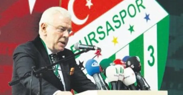 Bursaspor’da Ali Ay yeniden başkan seçildi