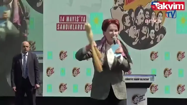 Meral Akşener'in süpürge rezaletine sosyal medyadan tepki: "Dünyaya gelmiş geçmiş en edepsiz siyasetçi!"