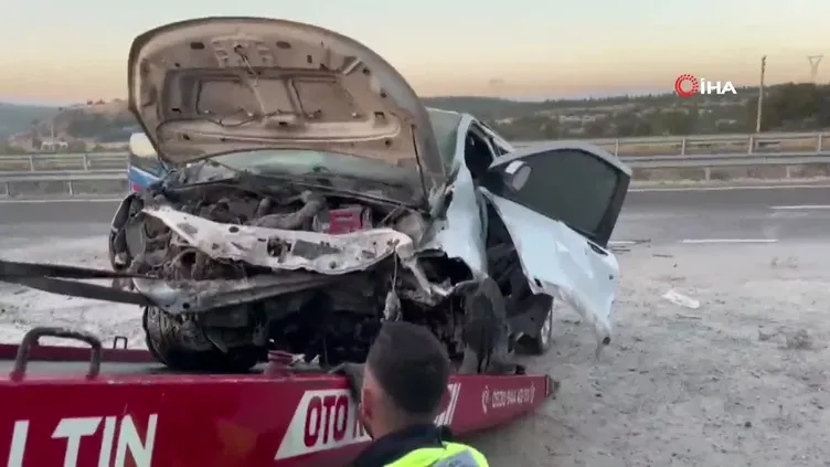 Kütahya'da feci kaza: 2 ölü, 2 yaralı