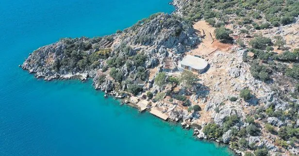 Milyonerler, gözünü Demre’deki Kekova Adası’na dikti! Bir gecede villa inşa ettiler