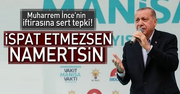 Cumhurbaşkanı Erdoğan Manisa mitinginde konuştu