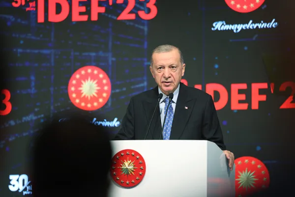Başkan Erdoğan savunmadaki ihracat hedefini açıkladı: 6 milyar dolar! TCG Anadolu için sipariş almaya başladık-5