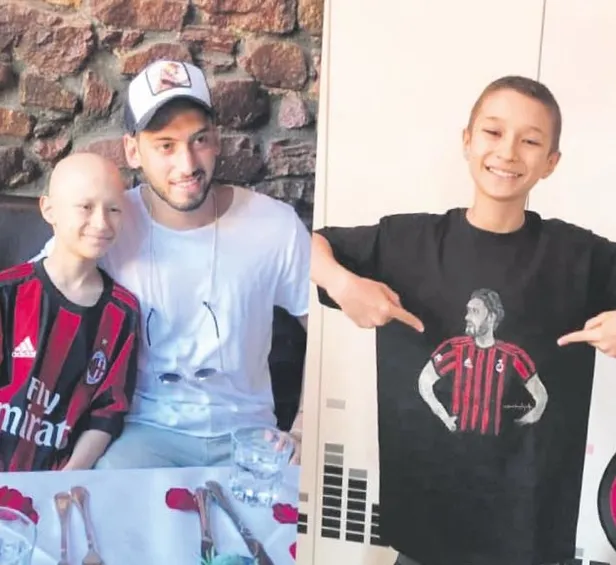 Hakan Çalhanoğlu kansere çalım attı!-1