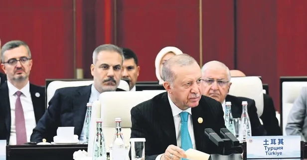 Başkan Erdoğan Şangay Zirvesi’nde önemli mesajlar verdi: Putin’le stratejik ortaklığı güçlendirdi