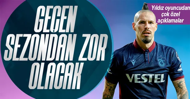 Trabzonspor’un yıldızı Hamsik'den çok özel açıklamalar: Geçen sezondan zor olacak