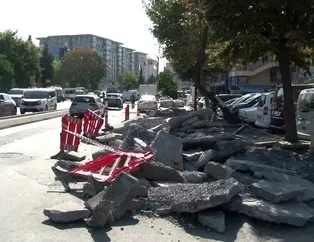 CHP’li İBB’ye kaldırım tepkisi!