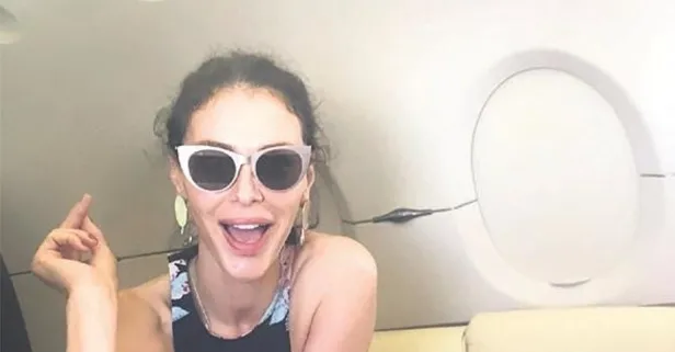 Ayşe Hatun Önal konforundan ödün vermedi! Bodrum'a jetle gitti