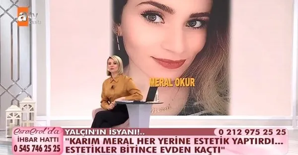 Atv'de yayınlanan Esra Erol'da şoke eden olay: Yalçın Okur'un eşi Meral Okur estetik yaptırıp evi terk etti-2