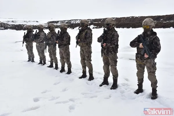 Kars'taki kadın PÖH'ler ve polisler görevlerinin başında! Teröristlerin korkulu rüyası - 34