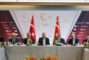 Başkan Erdoğan'dan Türk Yatırım Konferansı'nda 100 milyar dolarlık ticaret hacmi mesajı! "Dostum Trump ile müşterek hedefimiz olmayı sürdürüyor"