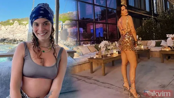 Aslı Bekiroğlu sütyensiz paylaşım modasına uydu abartınca frikik kaçınılmaz oldu 'yanık' Cinsel içerikli ifşası elden ele yayılmıştı - 1