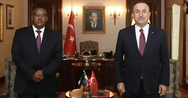 Dışişleri Bakanı Mevlüt Çavuşoğlu Etiyopya Dışişleri Bakanı Mekonnen ile telefonda görüştü!