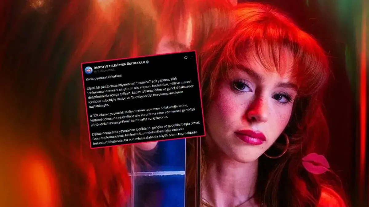 RTÜK'ten Jasmine ahlaksızlığına en üst sınırdan ceza: Katalogdan çıkarıldı! Netflix de listede