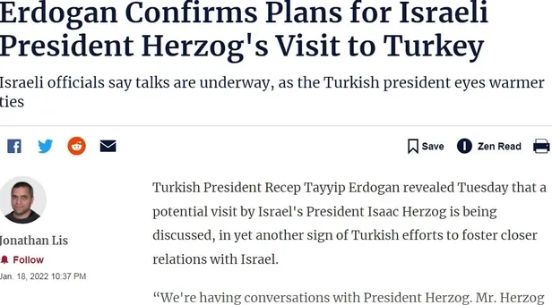 İsrail Cumhurbaşkanı Isaac Herzog'un olası Türkiye ziyareti "stratejik derinliklerde" kaybolan Davutoğlu'nu çarptı-4