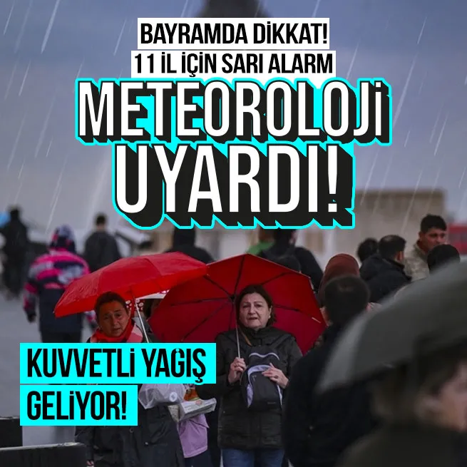 9 günlük bayram tatilinde hava nasıl olacak? Sağanak, yağış, fırtına kuvvetli geliyor: İstanbul, Ankara, İzmir hava durumu