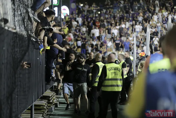Fenerbahçe maçı olaylar nedeniyle 30 dakika durdu! İşte yaşananlar - 16