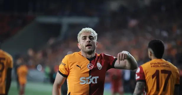 Galatasaray taraftarından Barış Alper Yılmaz'a maç öncesi destek