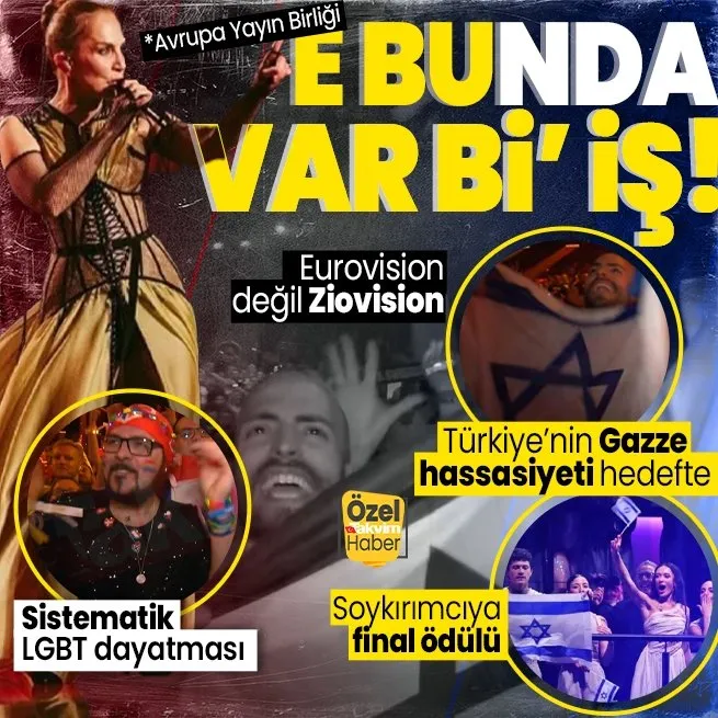 Eurovisionda Türkiyenin Gazze hassasiyeti hedefte! Helena ve Charlottede gösterilmeyen İsrail bayrağı Sertab Erenerde gösterildi
