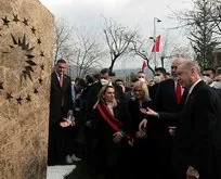 Erdoğan’ın adı Arnavutluk’ta bir meydana verildi