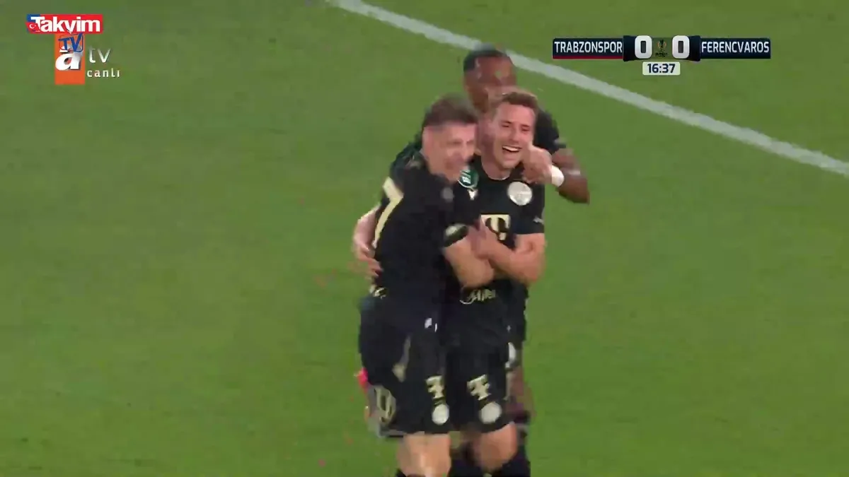 Trabzonspor 0-1 Ferencvaros | GOL