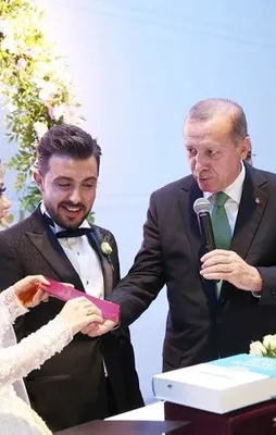 Cumhurbaşkanı Erdoğan nikah şahidi oldu
