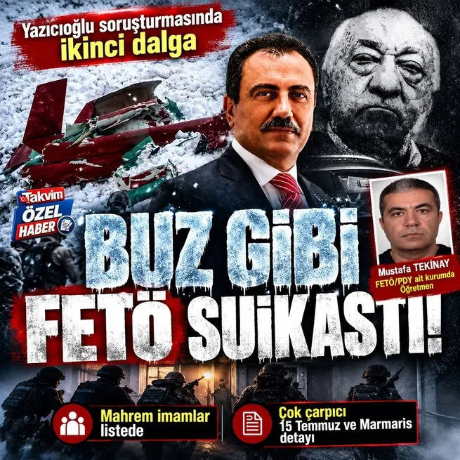 Muhsin Yazıcıoğlu soruşturmasında ikinci dalga! FETÖnün mahrem imamları listede: Erdoğana suikast timindeki haşhaşiden sorumlu o isim