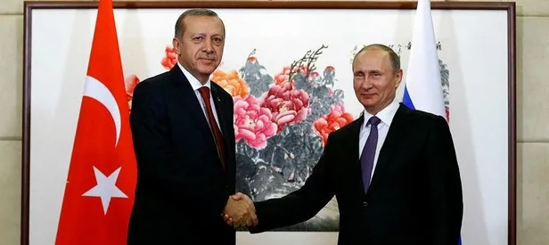 Cumhurbaşkanı Erdoğan Putin'le görüştü