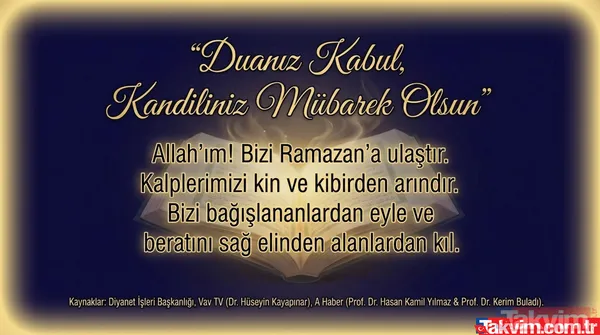 Ramazan-ı Şerif öncesi en önemli gece Berat: Bu mübarek gün nasıl ihya edilmeli? Okunacak dua ve zikirler - 25