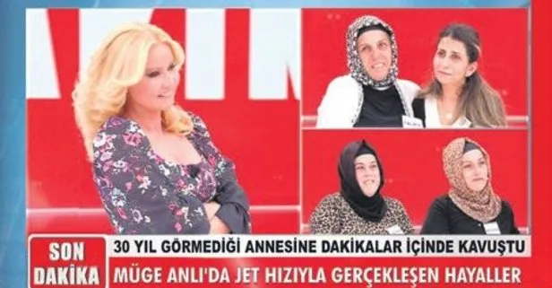 Müge Anlı’da büyük kavuşma: 31 yıldır görmediği annesine dakikalarca sarıldı