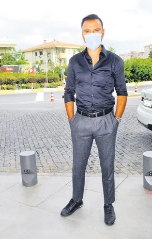 Alişan maskesini çıkarmadı