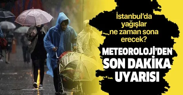 Son dakika: Meteoroloji’den birçok ile sağanak yağış uyarısı! İstanbul’da hava nasıl olacak? İstanbul’da dolu yağacak mı?