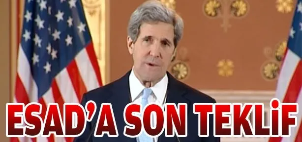 Esad’a son teklif