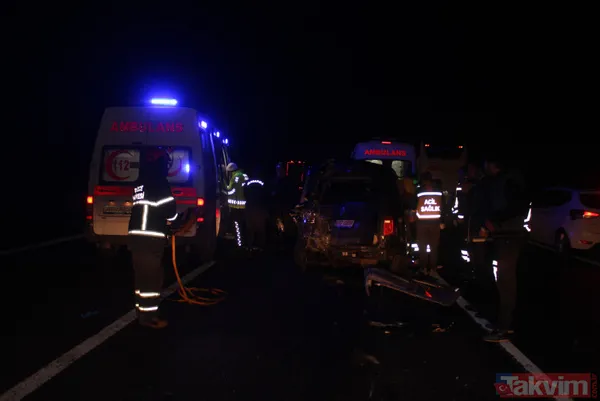 Düzce'de feci kaza! Ortalık savaş alanına döndü: 2 ölü 7 yaralı - 5