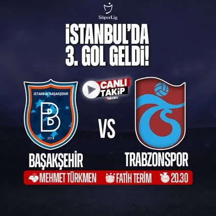 Başakşehir - Trabzonspor | CANLI